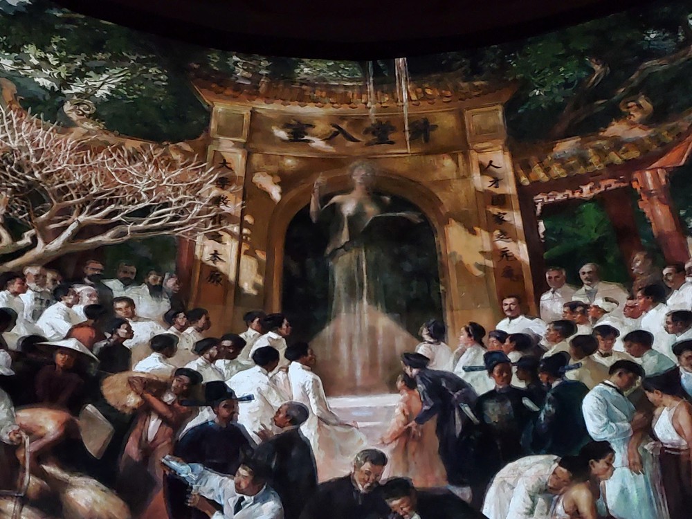 Báo Tết - "Nữ thần tri thức đại học" trong tranh của họa sĩ Victor Tardieu - Ảnh 2. Báo Tết - "Nữ thần tri thức đại học" trong tranh của họa sĩ Victor Tardieu - Ảnh 2.