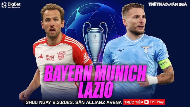 Nhận định bóng đá Bayern Munich vs Lazio, vòng 1/8 cúp C1 châu Âu (3h00 hôm nay 6/3) - Ảnh 2. Nhận định bóng đá Bayern Munich vs Lazio, vòng 1/8 cúp C1 châu Âu (3h00 hôm nay 6/3) - Ảnh 2.