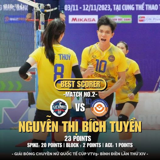 Bích Tuyền liên tục 'nã đại bác', LPBank Ninh Bình đánh bại đối thủ Trung Quốc ở trận ra quân Cúp VTV9 Bình Điền 2024 - Ảnh 3. Bích Tuyền liên tục 'nã đại bác', LPBank Ninh Bình đánh bại đối thủ Trung Quốc ở trận ra quân Cúp VTV9 Bình Điền 2024 - Ảnh 3.