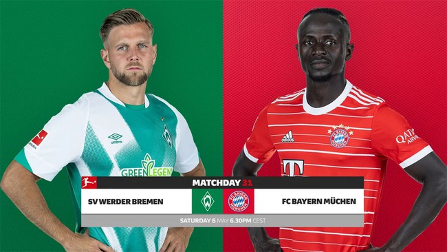 Nhận định, soi kèo Bremen vs Bayern (23h30, 6/5), Bundesliga vòng 31 - Ảnh 2. Nhận định, soi kèo Bremen vs Bayern (23h30, 6/5), Bundesliga vòng 31 - Ảnh 2.