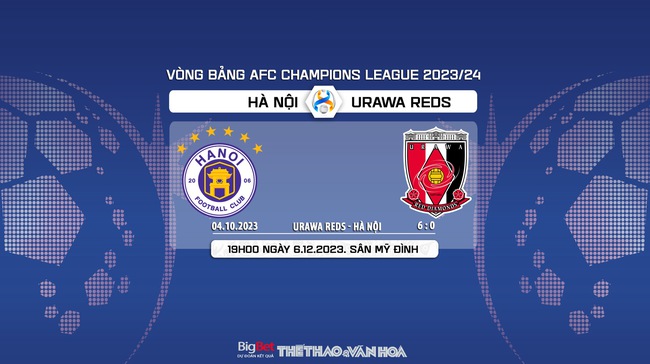 Nhận định bóng đá Hà Nội vs Urawa Reds (19h00, 6/12), vòng bảng AFC Champions League - Ảnh 6. Nhận định bóng đá Hà Nội vs Urawa Reds (19h00, 6/12), vòng bảng AFC Champions League - Ảnh 6.