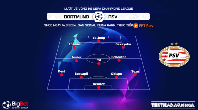 Nhận định bóng đá Dortmund vs PSV (3h00,14/3), lượt về vòng 1/8 Cúp C1 - Ảnh 4.