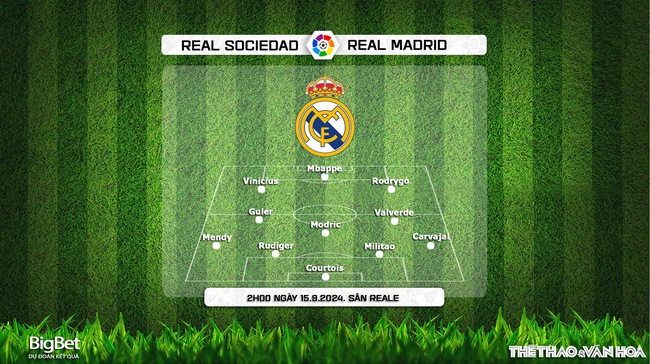 Nhận định, soi tỷ lệ Real Sociedad vs Real Madrid (2h00, 15/9), La Liga vòng 5 - Ảnh 2. Nhận định, soi tỷ lệ Real Sociedad vs Real Madrid (2h00, 15/9), La Liga vòng 5 - Ảnh 2.