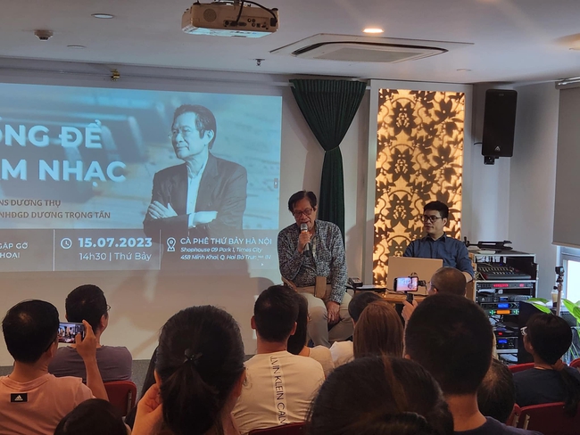 Nhạc sĩ Dương Thụ: 'Giấc mơ giúp tôi sống trên mặt đất' - Ảnh 3. Nhạc sĩ Dương Thụ: 'Giấc mơ giúp tôi sống trên mặt đất' - Ảnh 3.