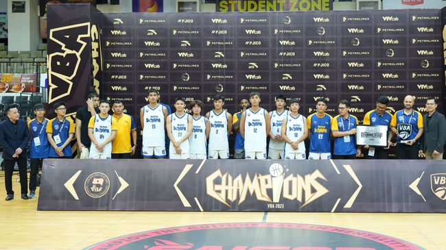 Saigon Heat vô địch, Nha Trang Dolphins rơi nước mắt ngày hạ màn VBA 2023 - Ảnh 4. Saigon Heat vô địch, Nha Trang Dolphins rơi nước mắt ngày hạ màn VBA 2023 - Ảnh 4.