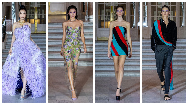 fashionshow13 NTK Trần Hùng, London Fashion Week 2022, TikTok, Hương Ly, Hoàng Dung, Tuần lễ thời trang London