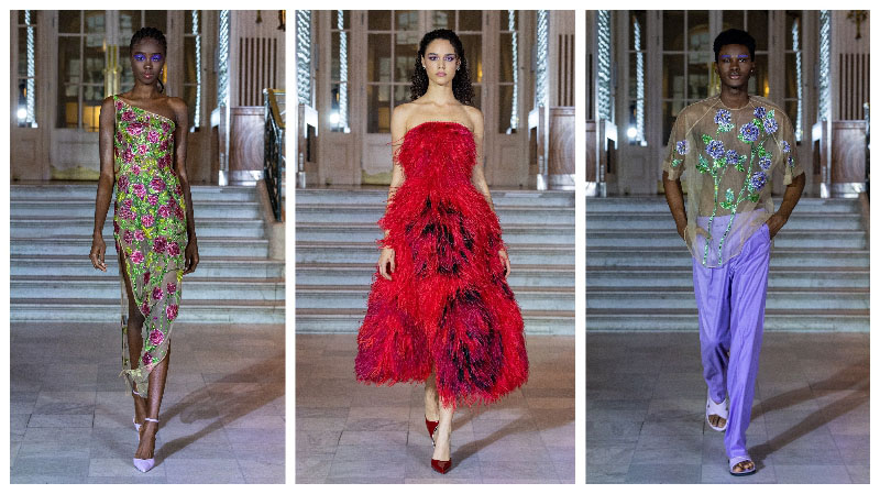 fashionshow15 NTK Trần Hùng, London Fashion Week 2022, TikTok, Hương Ly, Hoàng Dung, Tuần lễ thời trang London