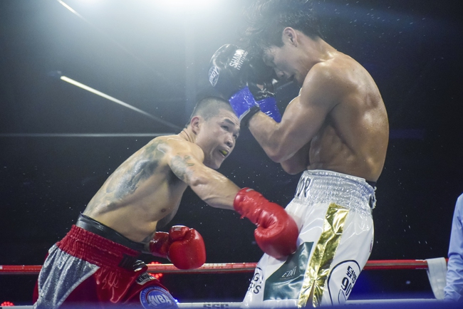 ‘Nam vương’ boxing Trương Đình Hoàng đả bại võ sĩ số 1 Hàn Quốc, bảo vệ chiếc đai vô địch châu Á lịch sử - Ảnh 2. ‘Nam vương’ boxing Trương Đình Hoàng đả bại võ sĩ số 1 Hàn Quốc, bảo vệ chiếc đai vô địch châu Á lịch sử - Ảnh 2.