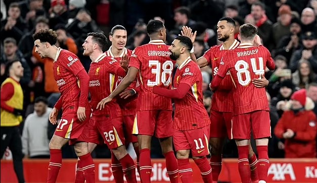 Tung ra 26 cú sút, Liverpool có màn ngược dòng 'hủy diệt' trước Tottenham ở bán kết cúp Liên đoàn Anh - Ảnh 1. Tung ra 26 cú sút, Liverpool có màn ngược dòng 'hủy diệt' trước Tottenham ở bán kết cúp Liên đoàn Anh - Ảnh 1.