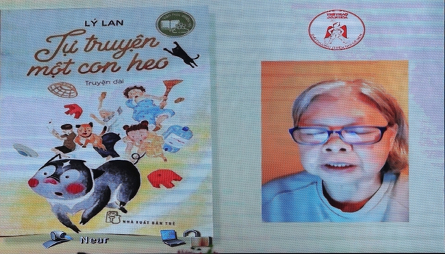 Trao giải thưởng Thiếu nhi Dế Mèn lần 5 - 2024 - 'Hiệp sĩ Dế Mèn' Lý Lan: 'Văn chương là chất dinh dưỡng nuôi lớn tâm hồn con người' - Ảnh 3. Trao giải thưởng Thiếu nhi Dế Mèn lần 5 - 2024 - 'Hiệp sĩ Dế Mèn' Lý Lan: 'Văn chương là chất dinh dưỡng nuôi lớn tâm hồn con người' - Ảnh 3.
