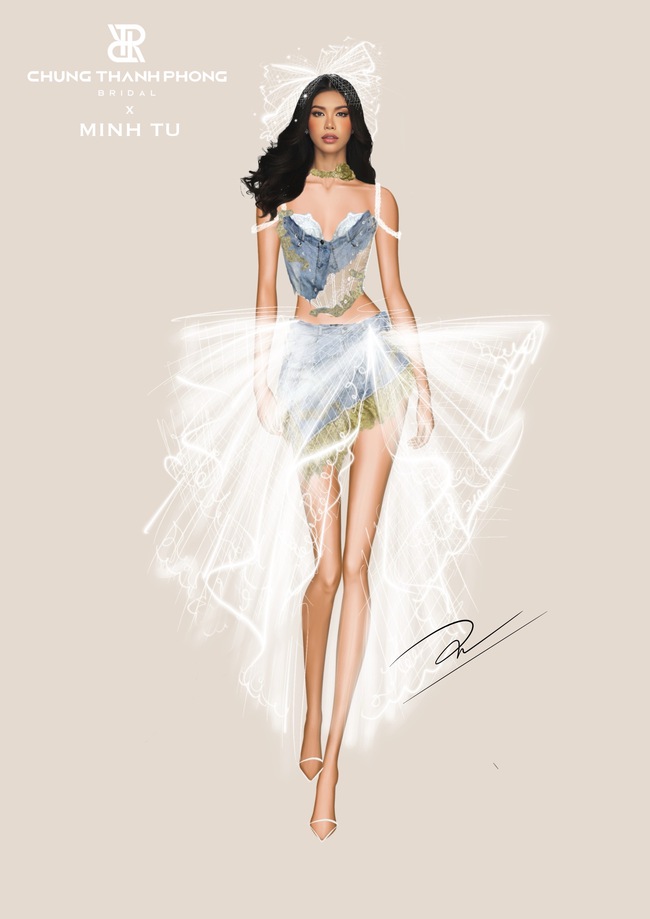 Trang phục cưới đặc biệt NTK Chung Thanh Phong dành cho siêu mẫu Minh Tú - Ảnh 10. Trang phục cưới đặc biệt NTK Chung Thanh Phong dành cho siêu mẫu Minh Tú - Ảnh 10.