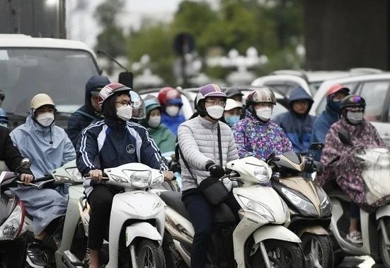 Bắc Bộ sáng sớm có sương mù, trời rét đậm - Ảnh 1. Bắc Bộ sáng sớm có sương mù, trời rét đậm - Ảnh 1.