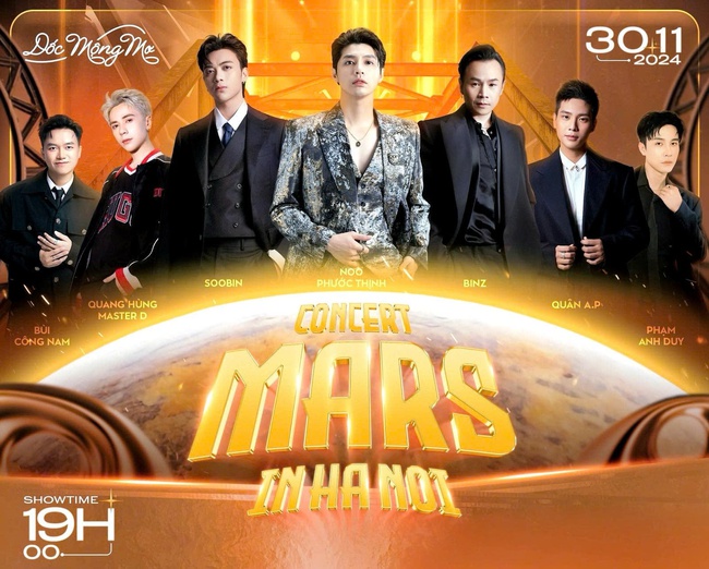 Noo Phước Thịnh cùng dàn "nam thần" hội ngộ ở "Dốc mộng mơ – Mars in Hanoi" - Ảnh 1.