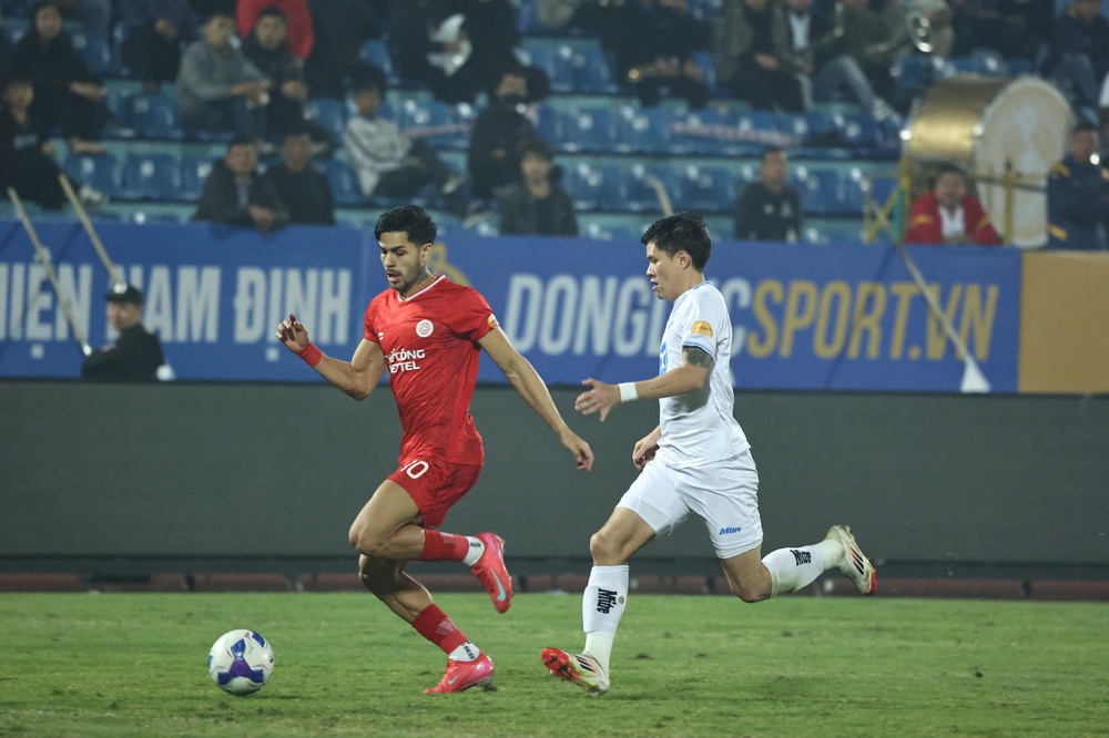 V-League 2024/25: Nam Định hụt hơi trước các đại diện Thủ đô - Ảnh 1. V-League 2024/25: Nam Định hụt hơi trước các đại diện Thủ đô - Ảnh 1.