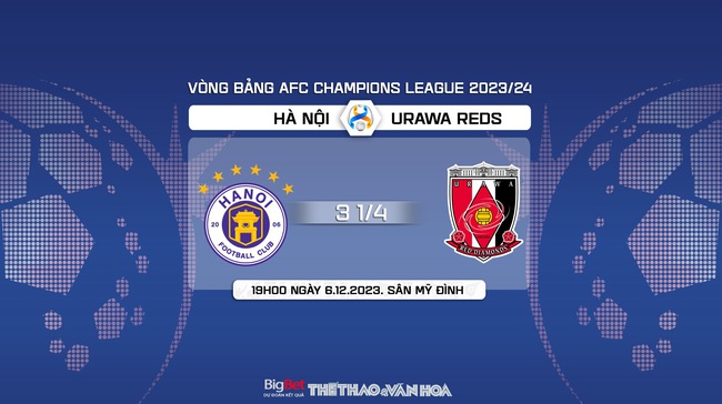 Nhận định bóng đá Hà Nội vs Urawa Reds (19h00, 6/12), vòng bảng AFC Champions League - Ảnh 10. Nhận định bóng đá Hà Nội vs Urawa Reds (19h00, 6/12), vòng bảng AFC Champions League - Ảnh 10.