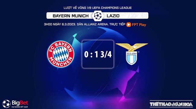 Nhận định bóng đá Bayern Munich vs Lazio, vòng 1/8 cúp C1 châu Âu (3h00 hôm nay 6/3) - Ảnh 9. Nhận định bóng đá Bayern Munich vs Lazio, vòng 1/8 cúp C1 châu Âu (3h00 hôm nay 6/3) - Ảnh 9.
