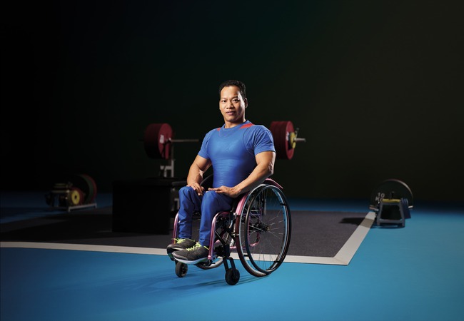 VĐV cử tạ Lê Văn Công: "Nỗ lực có huy chương Paralympic Paris 2024" - Ảnh 2. VĐV cử tạ Lê Văn Công: "Nỗ lực có huy chương Paralympic Paris 2024" - Ảnh 2.